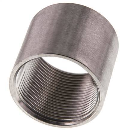Rp 1 1/2'' Edelstahl Rundbuchse 16 Bar