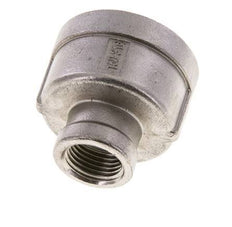 1 1/4'' NPT x 1/2'' NPT Edelstahl Rundmuffe 16 bar