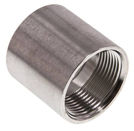 1 1/4'' NPT Edelstahl Rundmuffe 16 bar
