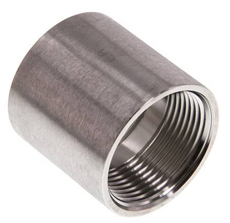 1 1/4'' NPT Edelstahl Rundmuffe 16 bar