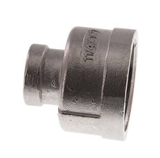 Rp 1 1/4'' x Rp 1/2'' Edelstahl Rundmuffe 16 Stange
