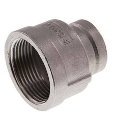 Rp 1 1/4'' x Rp 3/4'' Edelstahl Rundmuffe 16 Bar