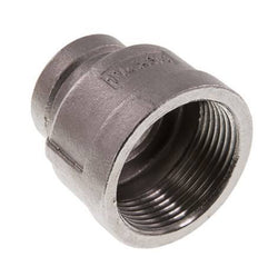 Rp 1 1/4'' x Rp 3/4'' Edelstahl Rundmuffe 16 Bar