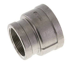 2'' NPT x 1 1/2'' NPT Edelstahl Rundmuffe 16 bar