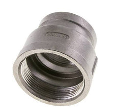 2'' NPT x 1 1/2'' NPT Edelstahl Rundmuffe 16 bar
