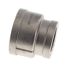 2'' NPT x 1 1/2'' NPT Edelstahl Rundmuffe 16 bar