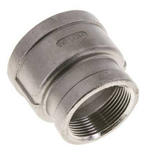 2'' NPT x 1 1/2'' NPT Edelstahl Rundmuffe 16 bar