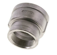 2'' NPT x 1 1/2'' NPT Edelstahl Rundmuffe 16 bar