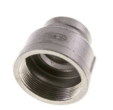 2'' NPT x 1 1/4'' NPT Edelstahl Rundmuffe 16 bar