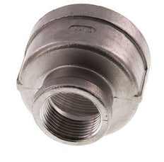 Rp 2'' x Rp 1'' Edelstahl Rundmuffe 16 Stange