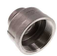 Rp 2'' x Rp 1'' Edelstahl Rundmuffe 16 Stange