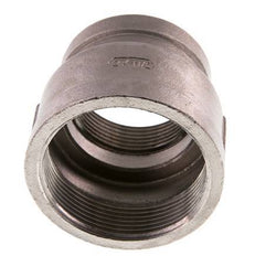 Rp 2'' x Rp 1 1/2'' Edelstahl Rundmuffe 16 Stange