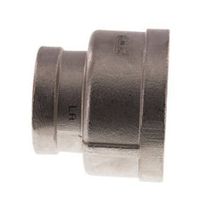 Rp 2'' x Rp 1 1/4'' Edelstahl Rundmuffe 16 Stange