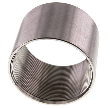 Rp 3'' Edelstahl Rundmuffe 16 Bar