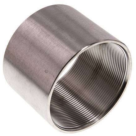 Rp 3'' Edelstahl Rundmuffe 16 Bar