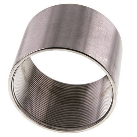 Rp 3'' Edelstahl Rundmuffe 16 Bar