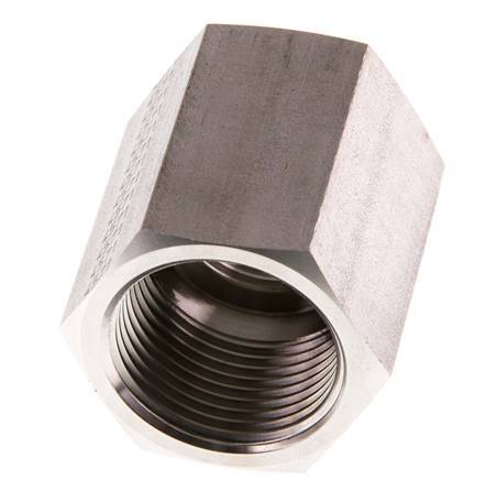 G 1/2'' x G 3/4'' Stainless steel Socket 200 Bar - Hydraulic