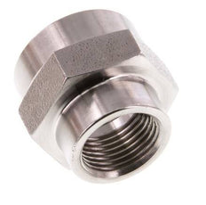 G 1/2'' x G 3/8'' Edelstahl Muffe 40 bar