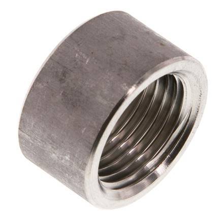 Rp 1/2'' x 26.4mm Stainless steel Welding Socket 40 Bar DIN 2986 - 15mm [2 Pieces]