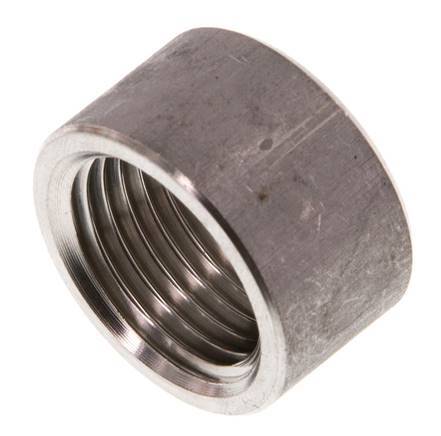 Rp 1/2'' x 26.4mm Stainless steel Welding Socket 40 Bar DIN 2986 - 15mm [2 Pieces]