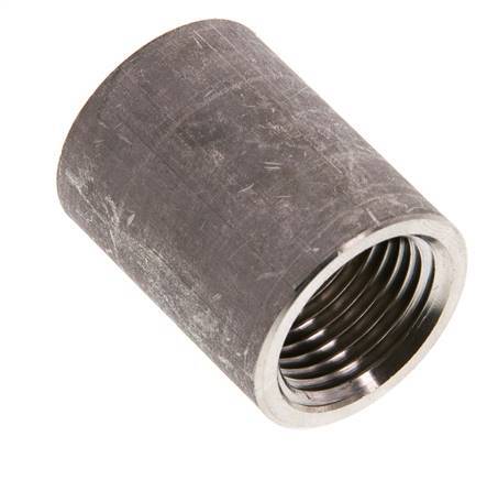 Rp 1/2'' x 26.4mm Edelstahl-Schweißmuffe 40 Bar DIN 2986 - 34mm