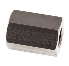 G 1/4'' x G 3/8'' Edelstahl Muffe 250 Stange - Hydraulisch