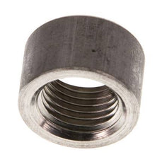 Rp 1/4'' x 17.2mm Stainless steel Welding Socket 40 Bar DIN 2986 - 11mm [2 Pieces]