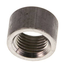 Rp 1/4'' x 17.2mm Stainless steel Welding Socket 40 Bar DIN 2986 - 11mm [2 Pieces]