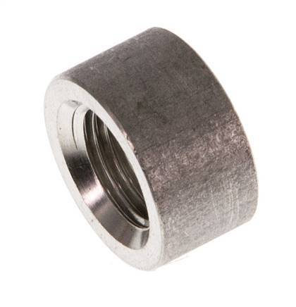 Rp 1/8'' x 14mm Stainless steel Welding Socket 40 Bar DIN 2986 - 8mm [2 Pieces]