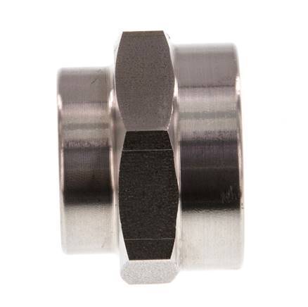 G 3/4'' x G 1/2'' Edelstahl Muffe 40 bar