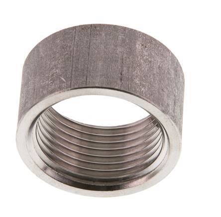 Rp 3/4'' x 31.8mm Edelstahl-Schweißmuffe 40 Stange DIN 2986 - 17mm