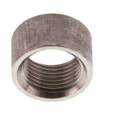 Rp 3/8'' x 21.3mm Stainless steel Welding Socket 40 Bar DIN 2986 - 12mm [2 Pieces]