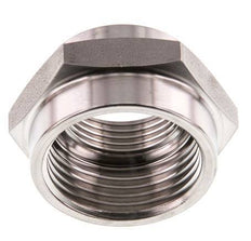 G 1'' x G 3/4'' Edelstahl Muffe 40 bar