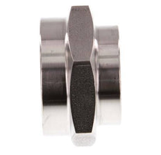 G 1'' x G 3/4'' Edelstahl Muffe 40 bar