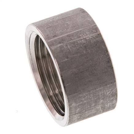 Rp 1'' x 39.5mm Edelstahl Schweißmuffe 40 Stange DIN 2986 - 20mm