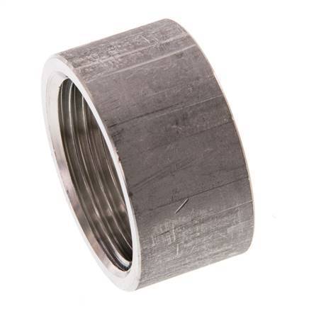 Rp 1'' x 39.5mm Edelstahl Schweißmuffe 40 Stange DIN 2986 - 20mm