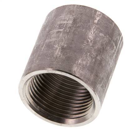Rp 1'' x 39.5mm Edelstahl-Schweißmuffe 40 Stange DIN 2986 - 43mm