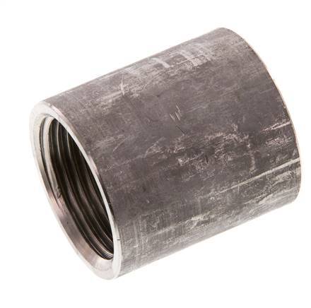Rp 1'' x 39.5mm Edelstahl-Schweißmuffe 40 Stange DIN 2986 - 43mm