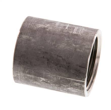 Rp 1'' x 39.5mm Edelstahl-Schweißmuffe 40 Stange DIN 2986 - 43mm