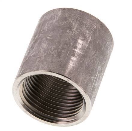 Rp 1'' x 39.5mm Edelstahl-Schweißmuffe 40 Stange DIN 2986 - 43mm