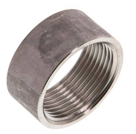 Rp 1 1/4'' x 48.3mm Edelstahl-Schweißmuffe 40 Stange DIN 2986 - 22mm