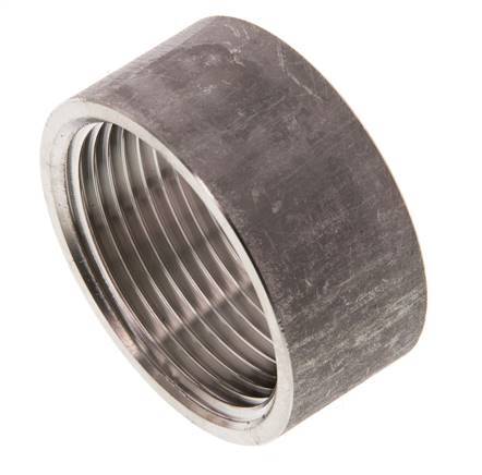 Rp 1 1/4'' x 48.3mm Edelstahl-Schweißmuffe 40 Stange DIN 2986 - 22mm