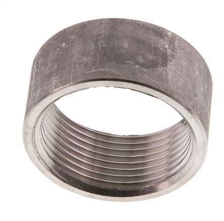 Rp 1 1/4'' x 48.3mm Edelstahl-Schweißmuffe 40 Stange DIN 2986 - 22mm