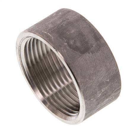 Rp 1 1/4'' x 48.3mm Edelstahl-Schweißmuffe 40 Stange DIN 2986 - 22mm