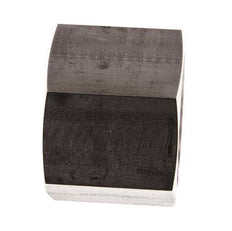 G 2'' Edelstahl Muffe 40 Stange