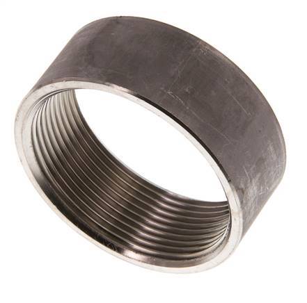 Rp 2'' x 66.3mm Edelstahl Schweißmuffe 40 Stange DIN 2986 - 26mm