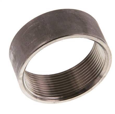 Rp 2'' x 66.3mm Edelstahl Schweißmuffe 40 Stange DIN 2986 - 26mm