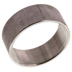 Rp 2 1/2'' x 82mm Edelstahl-Schweißmuffe 40 Stange DIN 2986 - 30mm