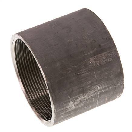 Rp 2 1/2'' x 82mm Edelstahl-Schweißmuffe 40 Bar DIN 2986 - 65mm