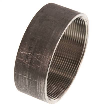 Rp 3'' x 95mm Edelstahl-Schweißmuffe 40 Bar DIN 2986 - 34mm